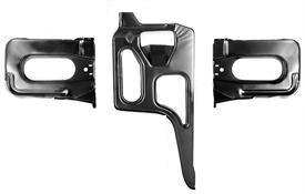 HEADER PANEL SUPPORT BRACKETS, CENTER & SIDES, NEW – Chicago Muscle Car ...