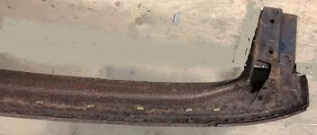 CONVERTIBLE TOP HEADER BOW ,USED 64 65 A-BODY