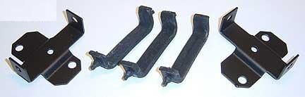RADIATOR MOUNTING KIT, FOR 4 CORE, NEW 64-67 GTO