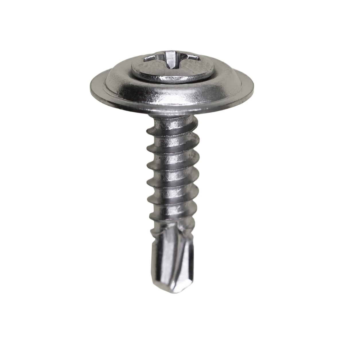 TRIM SCREW, W/FLANGE WASHER CHROME , each