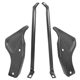 REAR BUMPER BRACKETS SET  ,NEW 66 67 ELCAMINO & WAGON
