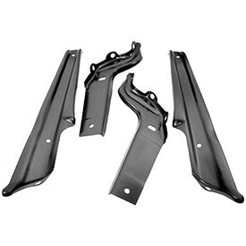 FRONT BUMPER BRACKETS SET, NEW 67 CHEVELLE ELCAMINO