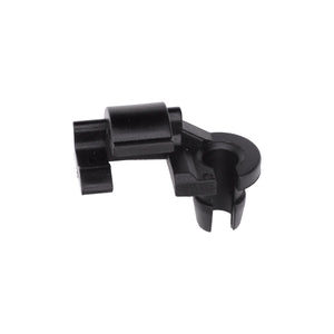 CLIP ,SNAPS ON ROD, PLASTIC, NEW, EACH