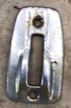 BENCH SEAT RELEASE BEZEL, USED 67-72 A-body, NOVA