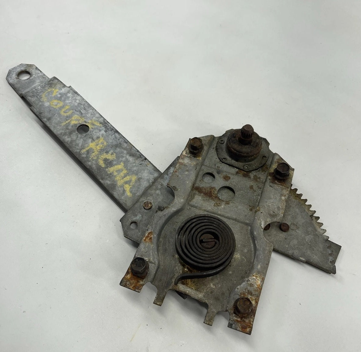 QUARTER GLASS REGULATOR ,2 DR POST,LEFT 64 65 A-BODY