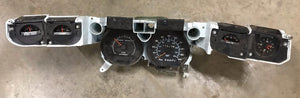 DASH GAUGE CLUSTER ,USED 76 77 CHEVELLE ELCAMINO MONTE CARLO