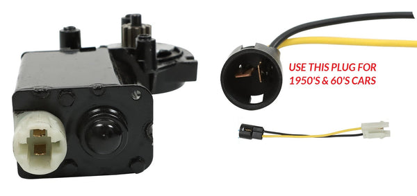 POWER WINDOW MOTOR ,LEFT NEW 55-81 GM VEHICLES