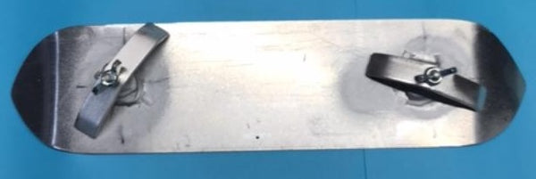 RADIO DELETE PLATE ,NEW 62-65 NOVA CHEVY II