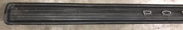 TAIL LIGHT PANEL MOLDING, 66 LEMANS, RIBBED USED