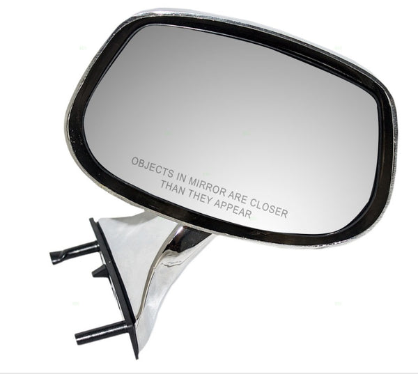 DOOR MIRROR, RIGHT USED CHROME 80-90 CAPRICE LESABRE DELTA 98 PARISIENNE