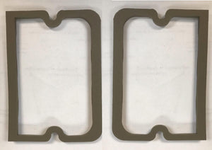 PARK LIGHT LENS GASKETS ,PAIR NEW 69-72 GRAND PRIX