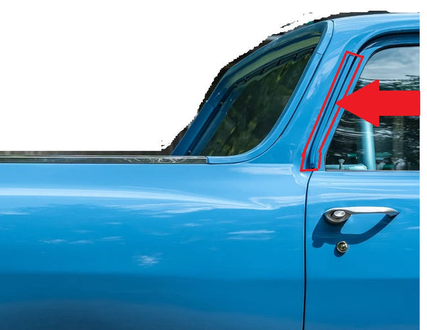 B PILLAR DRIP PANEL,RIGHT NEW 64-67 ELCAMINO