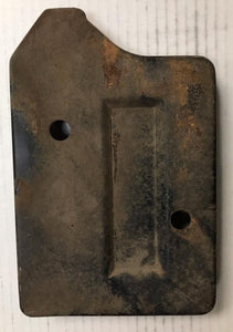 GRILL BRACKET,LEFT OUTER USED 64 IMPALA BELAIR BISCAYNE