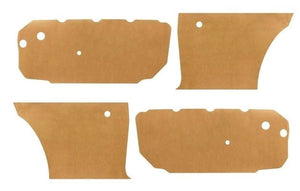 WATERSHIELD KIT, HARDTOP DOORS & QUARTERS, 64-67 A-Body