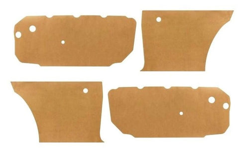 WATERSHIELD KIT, HARDTOP DOORS & QUARTERS, 64-67 A-Body