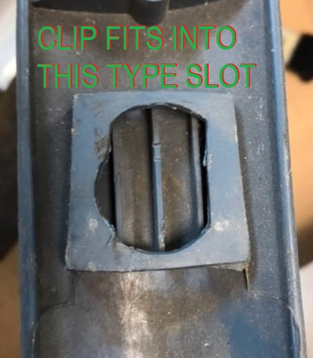 HEADLINER TRIM CLIP,  EACH PLASTIC 73-77
