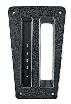 SHIFTER PLATE, AUTO NEW 79-81 CAMARO ,Z28