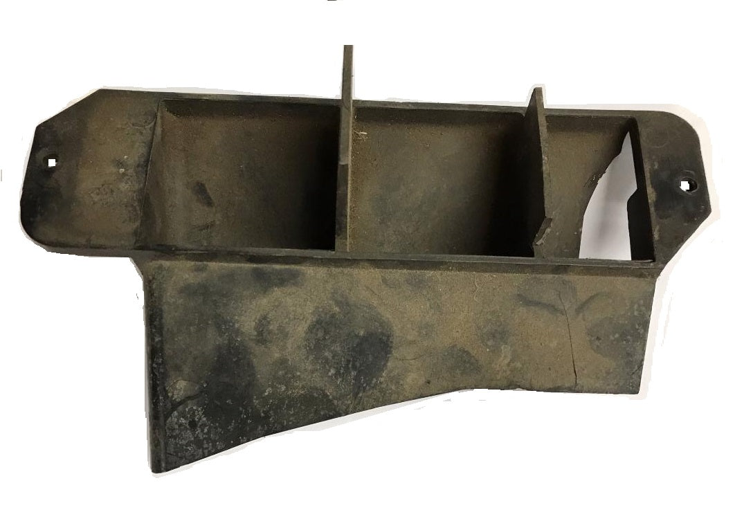 HEATER BOX FLOOR VENT DUCT, USED 64-67 NOVA