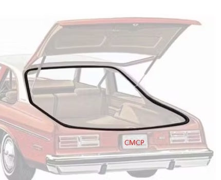 HATCHBACK WEATHERSTRIP ,NEW 73-4 NOVA OMEGA APOLLO 74 GTO