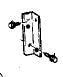 FENDER TO RADIATOR SUPPORT BRACKET, 70-2 MONTE CARLO