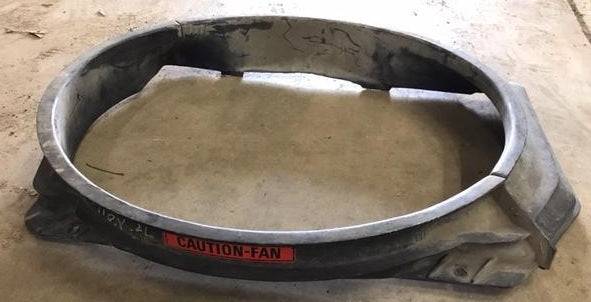 FAN SHROUD ,V8 NO AC USED 73 74 NOVA
