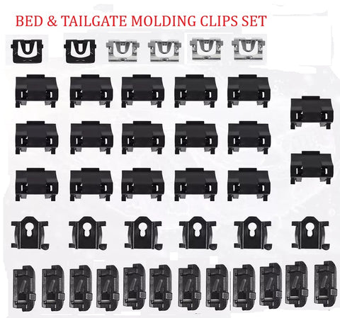 BED MOLDING CLIP KIT,NEW 78-87 ELCAMINO