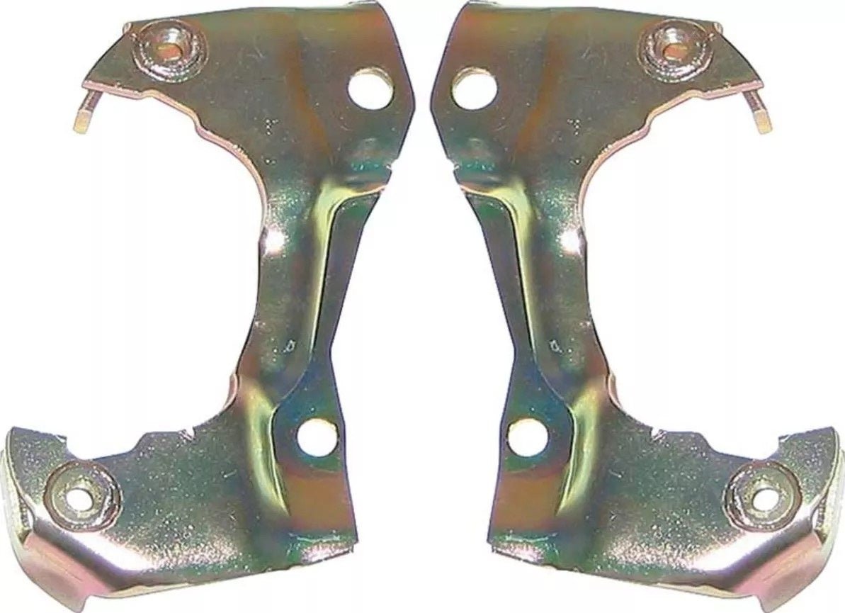FRONT CALIPER BRACKETS ,PR,NEW, 64-72 A,F,X BODY