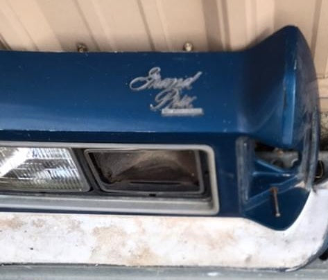 HEADER PANEL ASSEMBLY, 76 GRAND PRIX