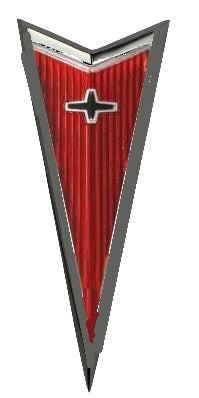 HOOD EMBLEM ,ARROWHEAD NEW 69 70 GRAND PRIX