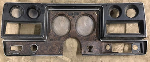DASH BEZEL ,FOR ROUND GAUGES,USED 73-77 MONTE CARLO