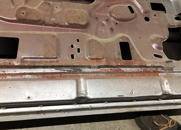 DOOR SHELL, LEFT, USED, CONV & HDT, 66-67 CUTLASS 442