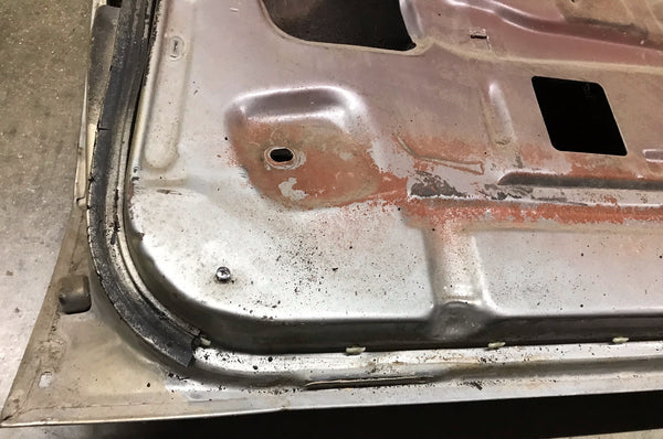 DOOR SHELL, LEFT, USED, CONV & HDT, 66-67 CUTLASS 442