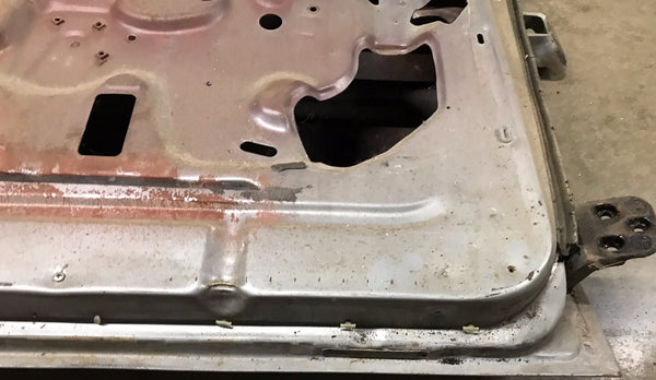 DOOR SHELL, LEFT, USED, CONV & HDT, 66-67 CUTLASS 442
