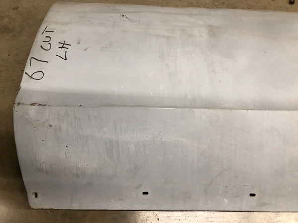 DOOR SHELL, LEFT, USED, CONV & HDT, 66-67 CUTLASS 442