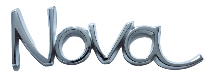 FENDER EMBLEM ,EACH NEW "NOVA" 68-72 NOVA