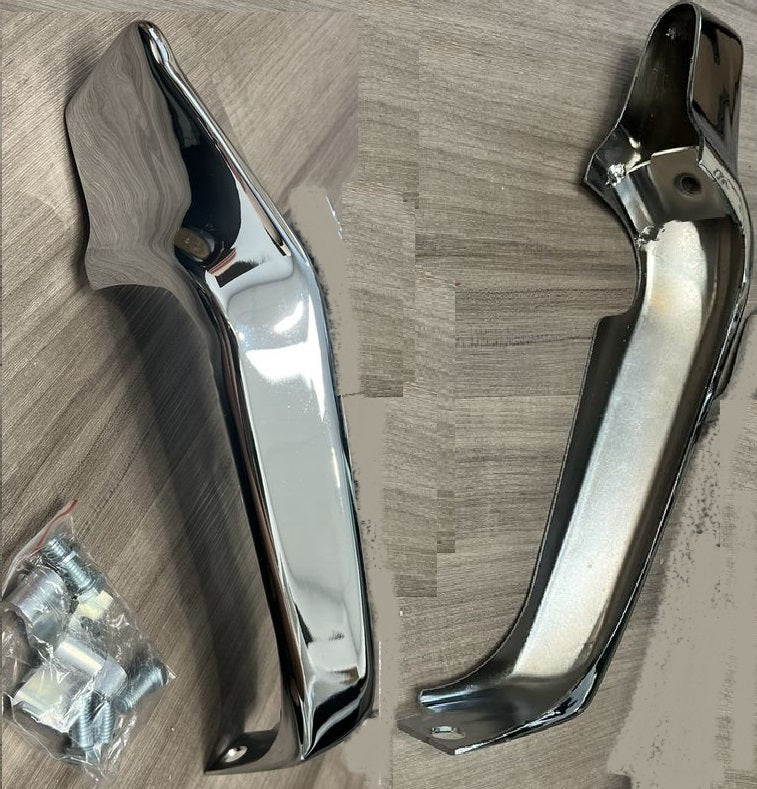 FRONT BUMPER GUARDS ,NEW PAIR 64 IMPALA