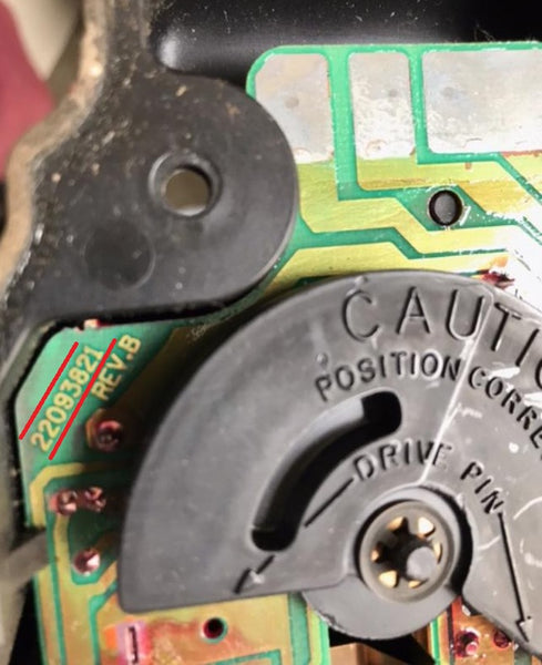 WIPER MOTOR CIRCUIT BOARD ,W/PULSE USED