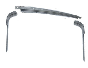 HEADLINER REAR WINDOW RETAINERS, 3PCS 68-72 ELCAMINO
