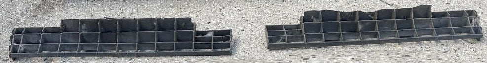 REAR BUMPER ABSORBER, UPPER PAIR 83-88 MONTE CARLO SS