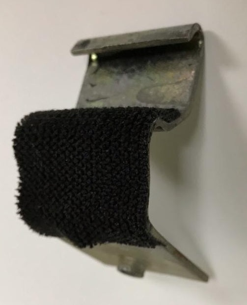DOOR GLASS RUBBING BRACKET ,UPPER REAR 71-76 B-C-E-BODY