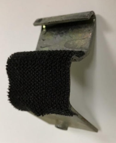 DOOR GLASS RUBBING BRACKET ,UPPER REAR 71-76 B-C-E-BODY