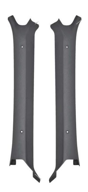 WINDSHIELD INSIDE PILLAR COVER, PAIR NEW 75-79 NOVA X-BODY
