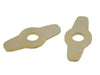 BRAKE SHOE GUIDE PLATES ,PAIR 51-70 IMPALA TRUCK