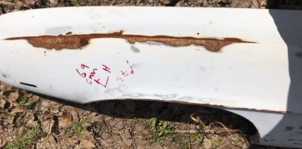 FRONT FENDER, LEFT USED 69 CAMARO STD