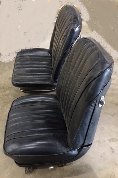 BUCKET SEATS WITH TRACKS ,PAIR 67 68 IMPALA SS