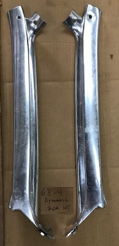PILLAR INSIDE COVERS, COUP  63 64 DYNAMIC 88