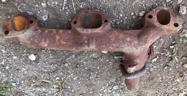 EXHAUST MANIFOLD, RIGHT V8 USED 63 64 GTO LEMANS