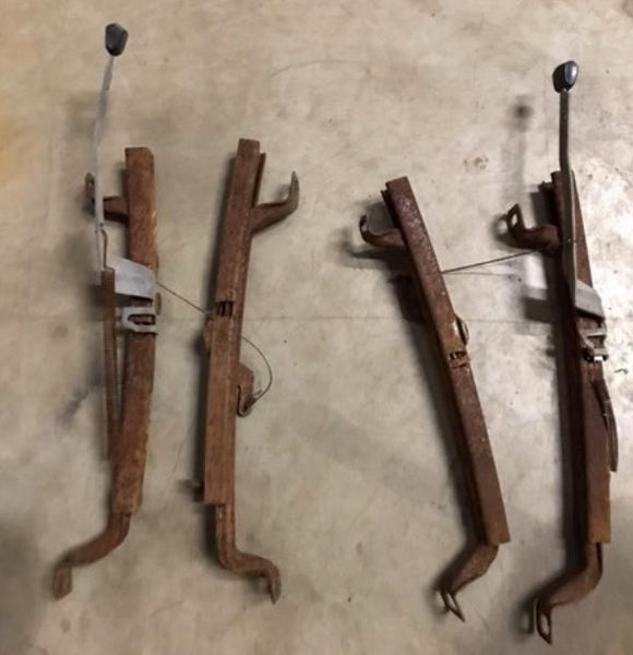 BUCKET SEATS TRACKS ,USED 73-79 NOVA