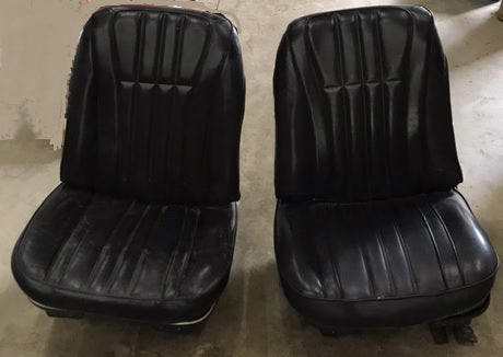 BUCKET SEATS WITH TRACKS ,PAIR 67 68 IMPALA SS