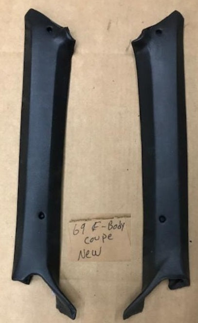 PILLAR PADS, INSIDE COVER COUP PR USED 69 CAMARO